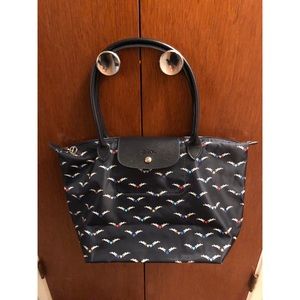 Longchamp Limited Edition Angel Horses Large Tote